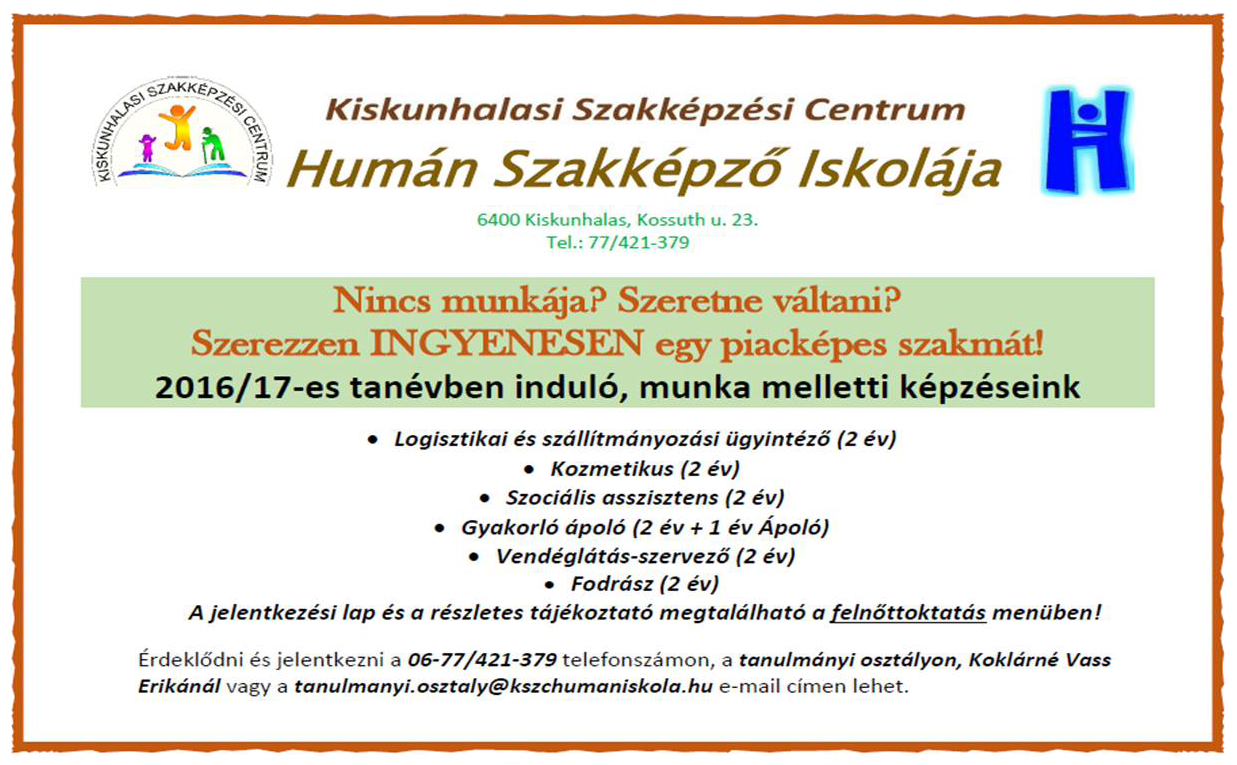 munka meletti kepzes